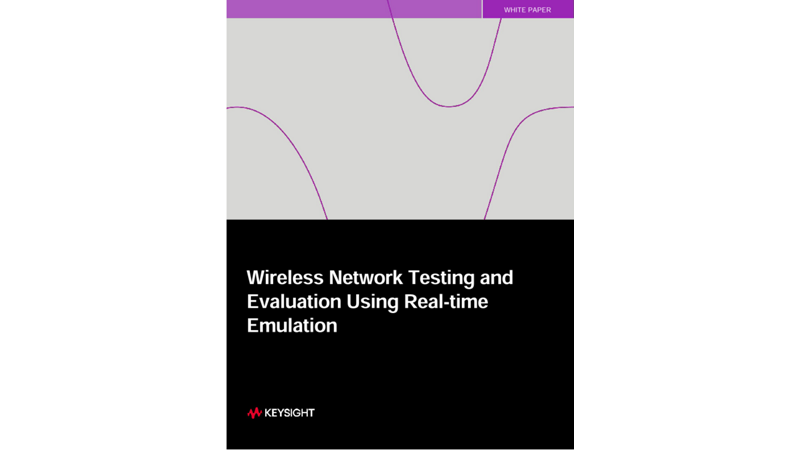 Wireless Network Testing and Eval using Real Time Emulation